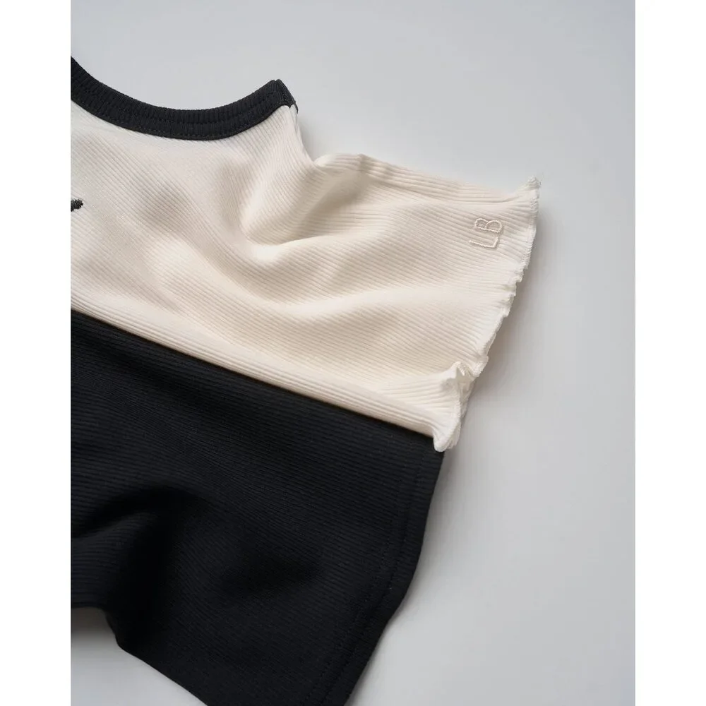 Bow Ribbed Tank - Vanilla - Picture 11 of 12